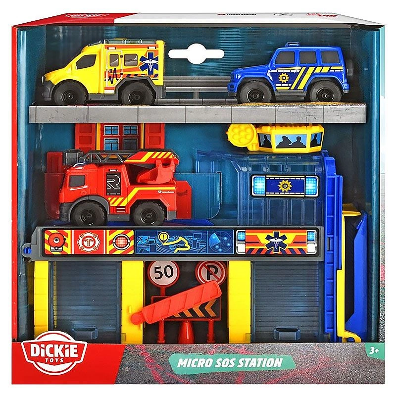 Đồ chơi trạm xe cứu hộ Dickie Toys 203713017 2