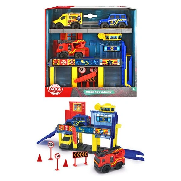 Đồ chơi trạm xe cứu hộ Dickie Toys 203713017 1