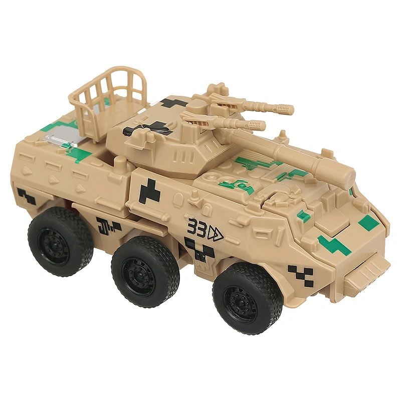 Đồ chơi xe thiết giáp biến hình robot HappyTime CY167-802 - Màu ngẫu nhiên 3