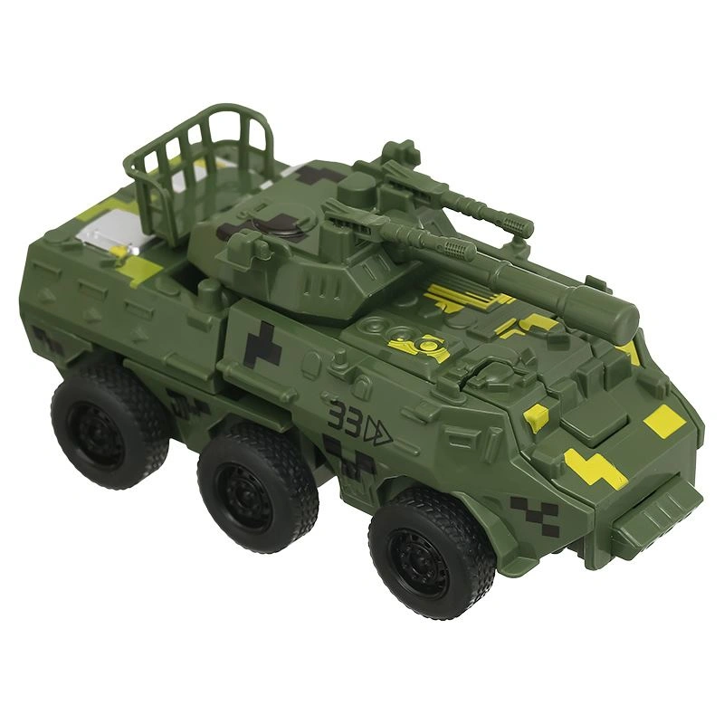 Đồ chơi xe thiết giáp biến hình robot HappyTime CY167-802 - Màu ngẫu nhiên 4