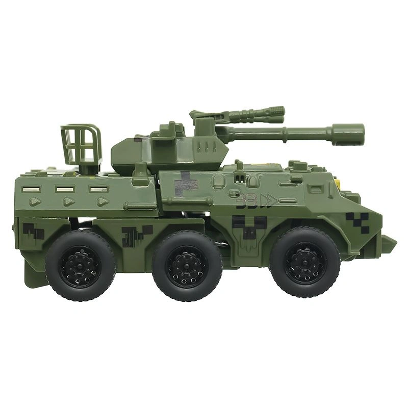 Đồ chơi xe thiết giáp biến hình robot HappyTime CY167-802 - Màu ngẫu nhiên 8