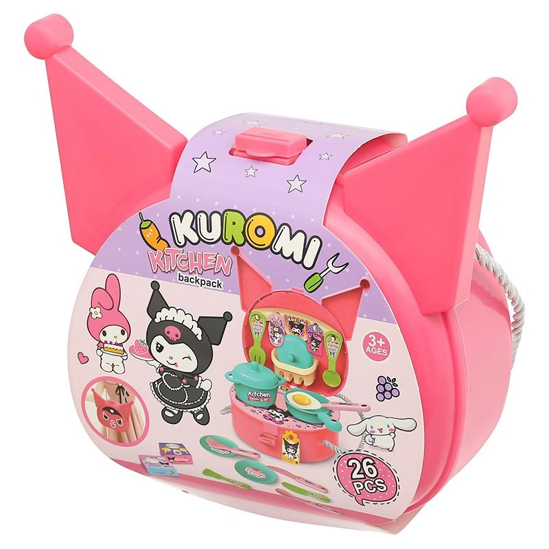 Đồ chơi túi đeo Kuromi dụng cụ nấu ăn HappyTime 9521 (26 chi tiết) 4