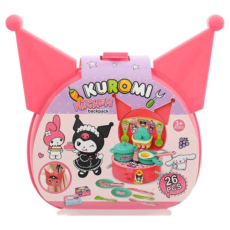 Đồ chơi túi đeo Kuromi dụng cụ nấu ăn HappyTime 9521 (26 chi tiết) 5