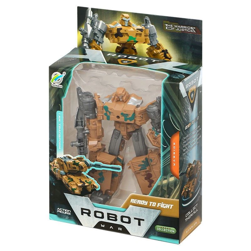 Đồ chơi chiến binh robot biến hình xe tăng HappyTime 8087 3