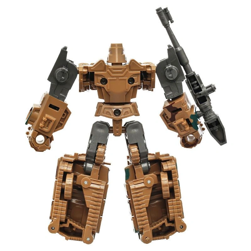 Đồ chơi chiến binh robot biến hình xe tăng HappyTime 8087 9