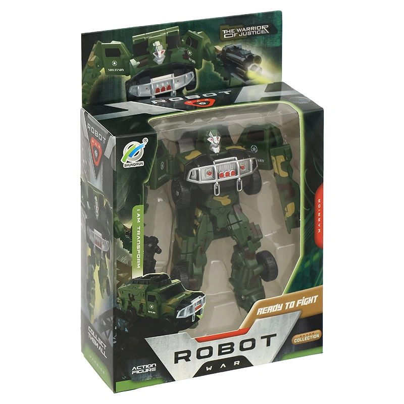 Đồ chơi chiến binh robot biến hình xe bọc thép HappyTime 6372 2