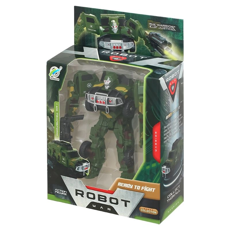 Đồ chơi chiến binh robot biến hình xe bọc thép HappyTime 6372 3