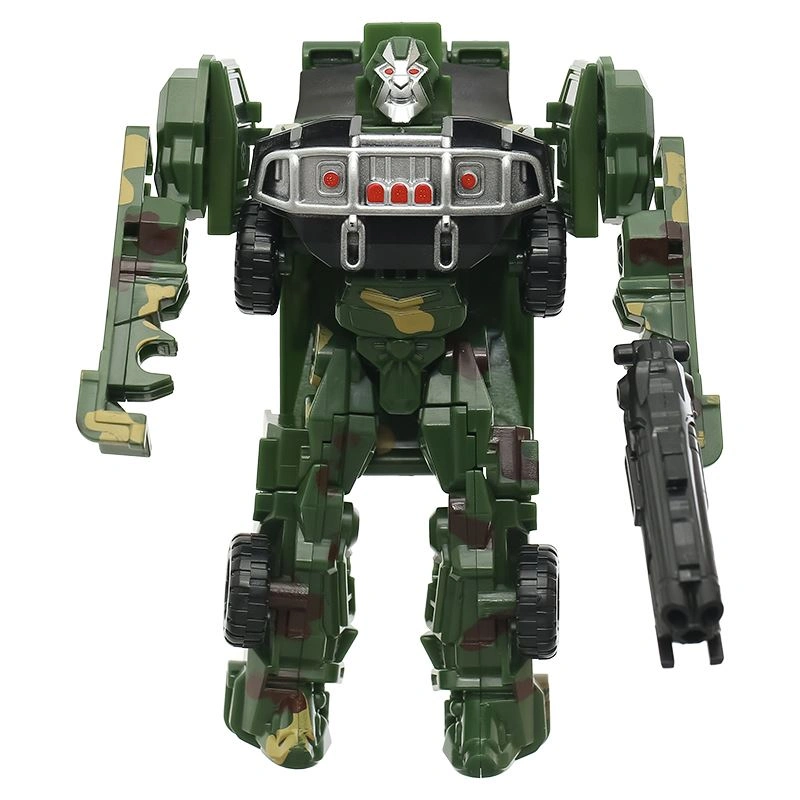 Đồ chơi chiến binh robot biến hình xe bọc thép HappyTime 6372 8