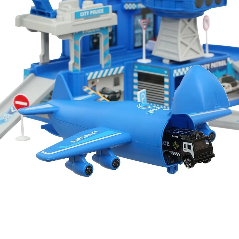 Đồ chơi trạm xe cảnh sát six-six-Zero 660-A295 (29 chi tiết) 12