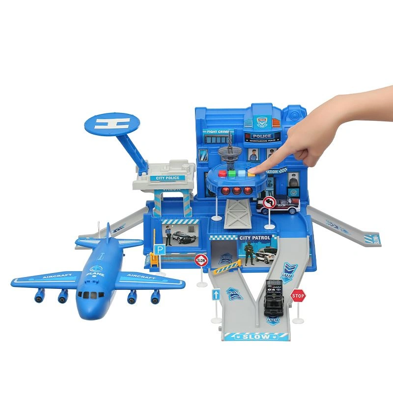 Đồ chơi trạm xe cảnh sát six-six-Zero 660-A295 (29 chi tiết) 15