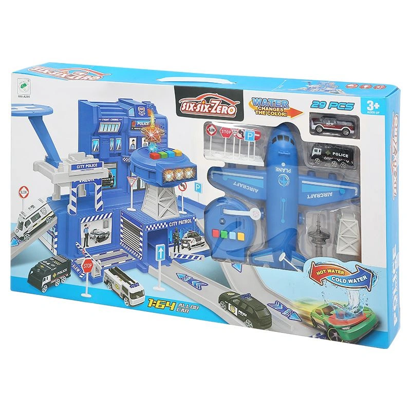 Đồ chơi trạm xe cảnh sát six-six-Zero 660-A295 (29 chi tiết) 3