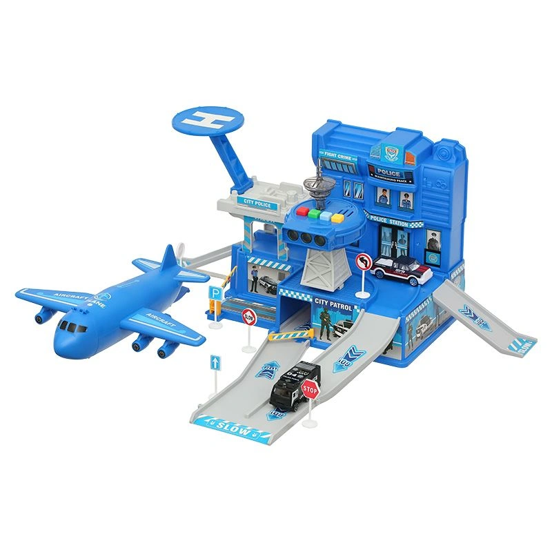 Đồ chơi trạm xe cảnh sát six-six-Zero 660-A295 (29 chi tiết) 7