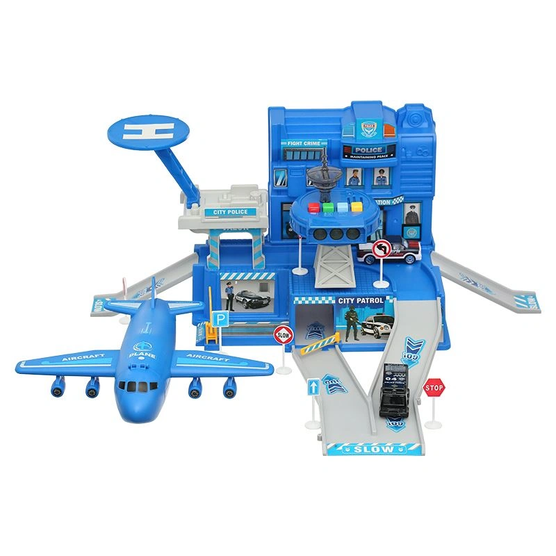 Đồ chơi trạm xe cảnh sát six-six-Zero 660-A295 (29 chi tiết) 8