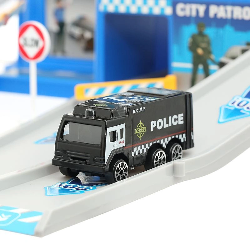 Đồ chơi trạm xe cảnh sát six-six-Zero 660-A295 (29 chi tiết) 9