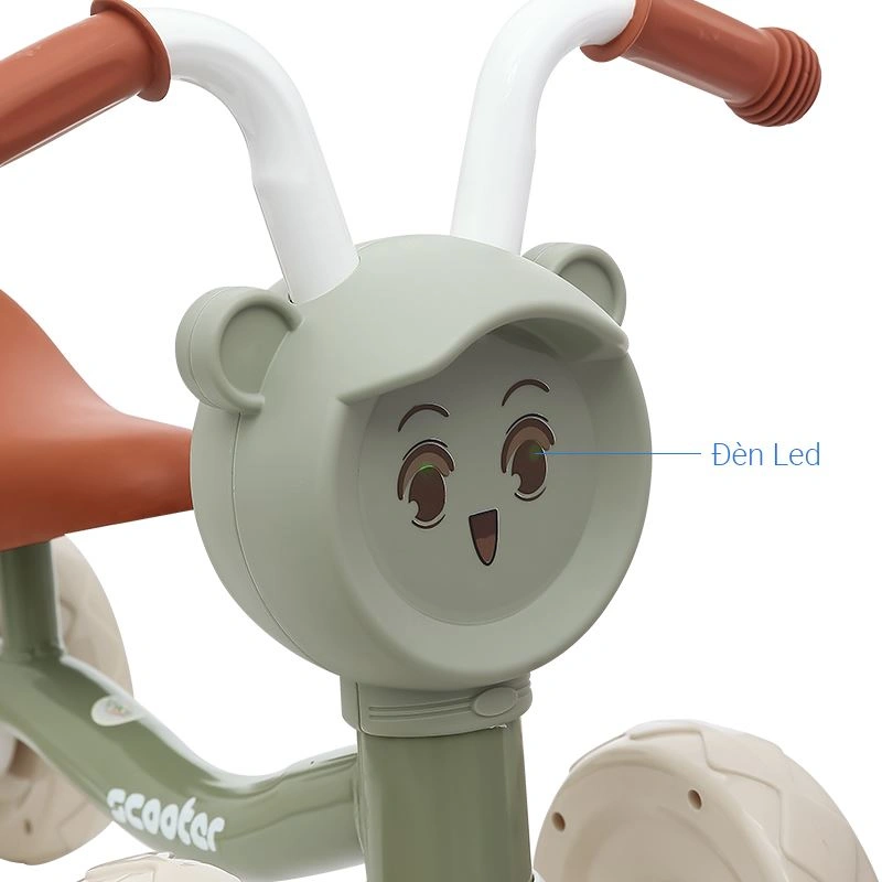 Xe chòi chân 4 bánh VBCare VBC-818CC - Màu ngẫu nhiên (từ 3 tuổi) 10