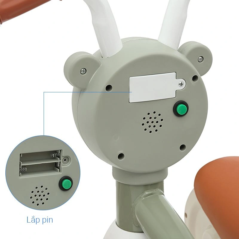 Xe chòi chân 4 bánh VBCare VBC-818CC - Màu ngẫu nhiên (từ 3 tuổi) 11