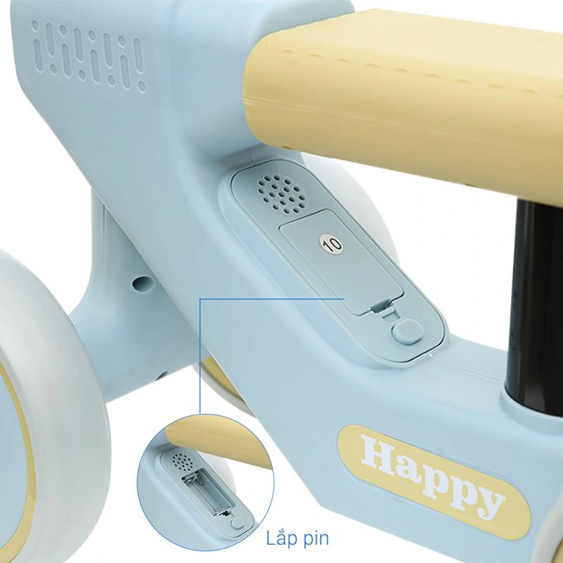 Xe chòi chân 4 bánh VBCare VBC-6601-CB - Màu ngẫu nhiên (từ 3 tuổi) 11