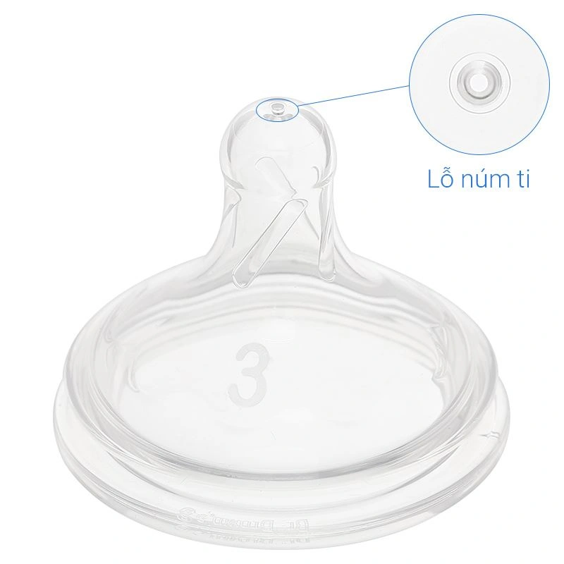 Bộ 2 núm ti Dr.Brown's cổ rộng size 4 (từ 9 tháng) - Giao ngẫu nhiên 16