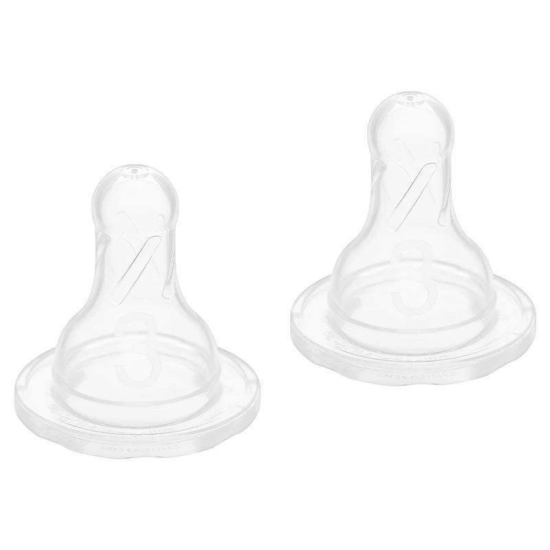 Bộ 2 núm ti Dr.Brown's cổ hẹp size 4 (từ 9 tháng) - Giao ngẫu nhiên 17