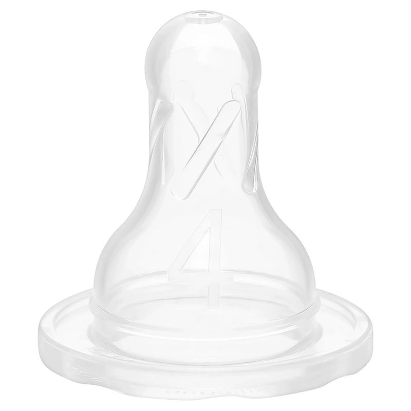 Bộ 2 núm ti Dr.Brown's cổ hẹp size 4 (từ 9 tháng) - Giao ngẫu nhiên 6