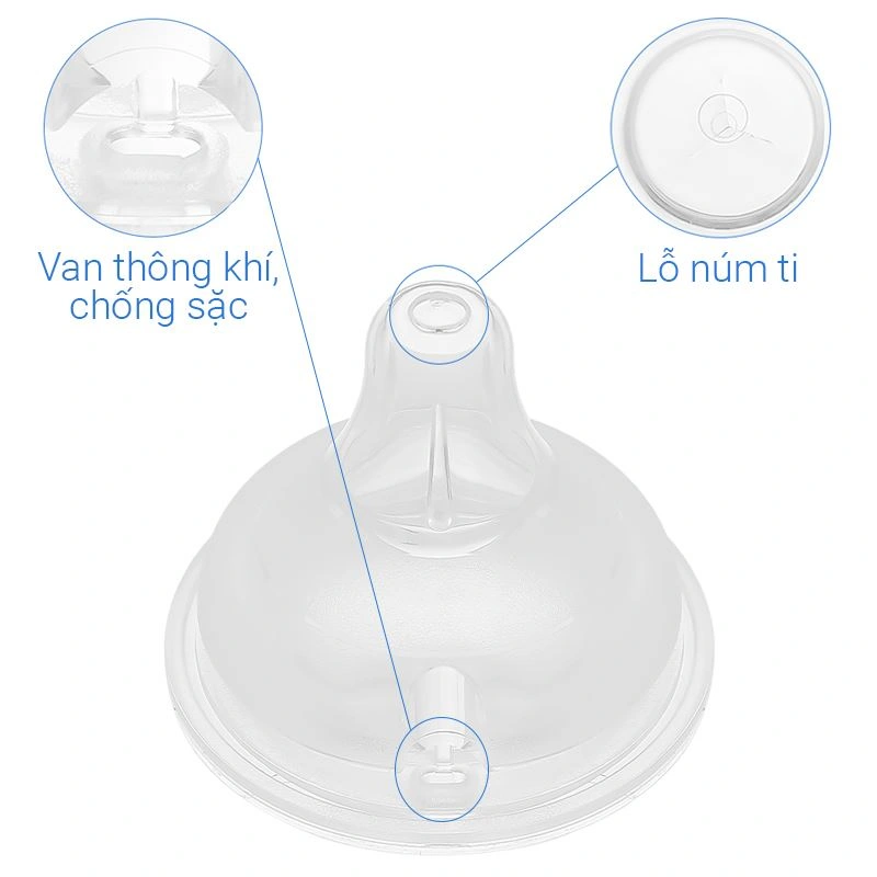 Bộ 2 núm ti Moyuum cổ rộng số 3 (5 - 8 tháng) 10