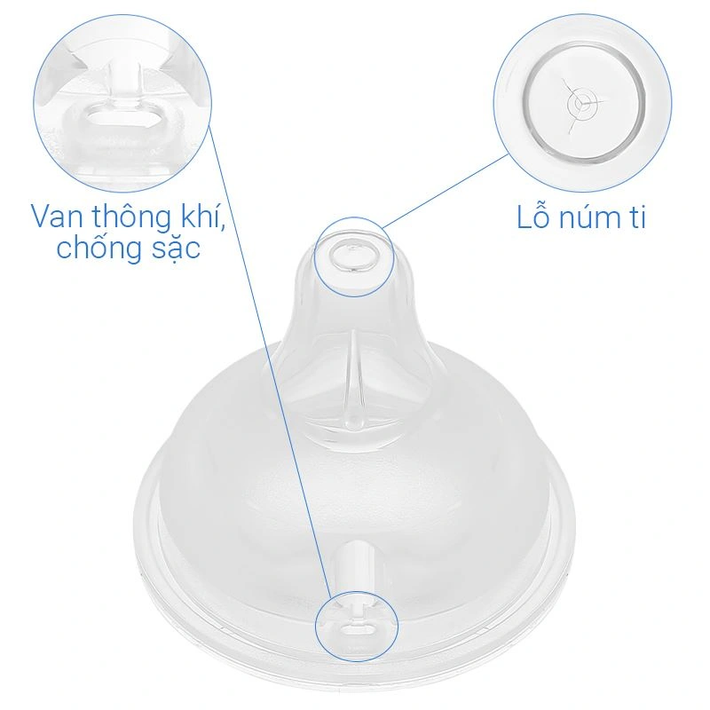 Bộ 2 núm ti Moyuum cổ rộng số 4 (từ 8 tháng) 10