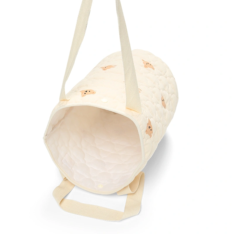 Túi bỉm sữa Bessla 1 ngăn gấu 3