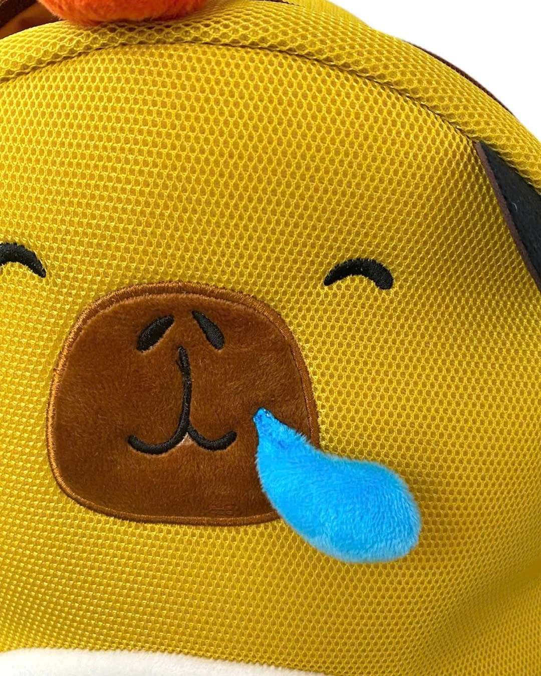 Balo cho bé mẫu giáo Tbwin PANNA8 capybara E2431 vàng 4