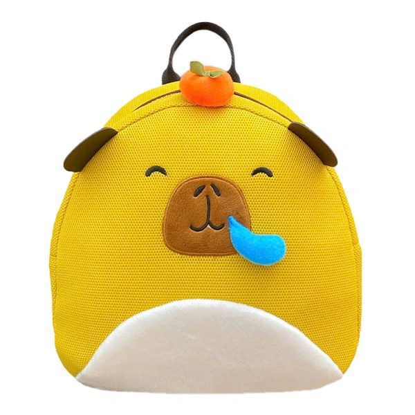 Balo cho bé mẫu giáo Tbwin PANNA8 capybara E2431 vàng 1