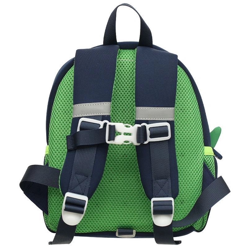 Balo cho bé mẫu giáo 3L khủng long 5811A xanh dương đậm 3