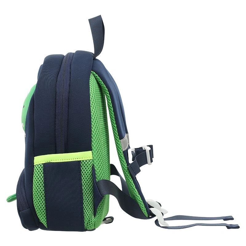 Balo cho bé mẫu giáo 3L khủng long 5811A xanh dương đậm 5