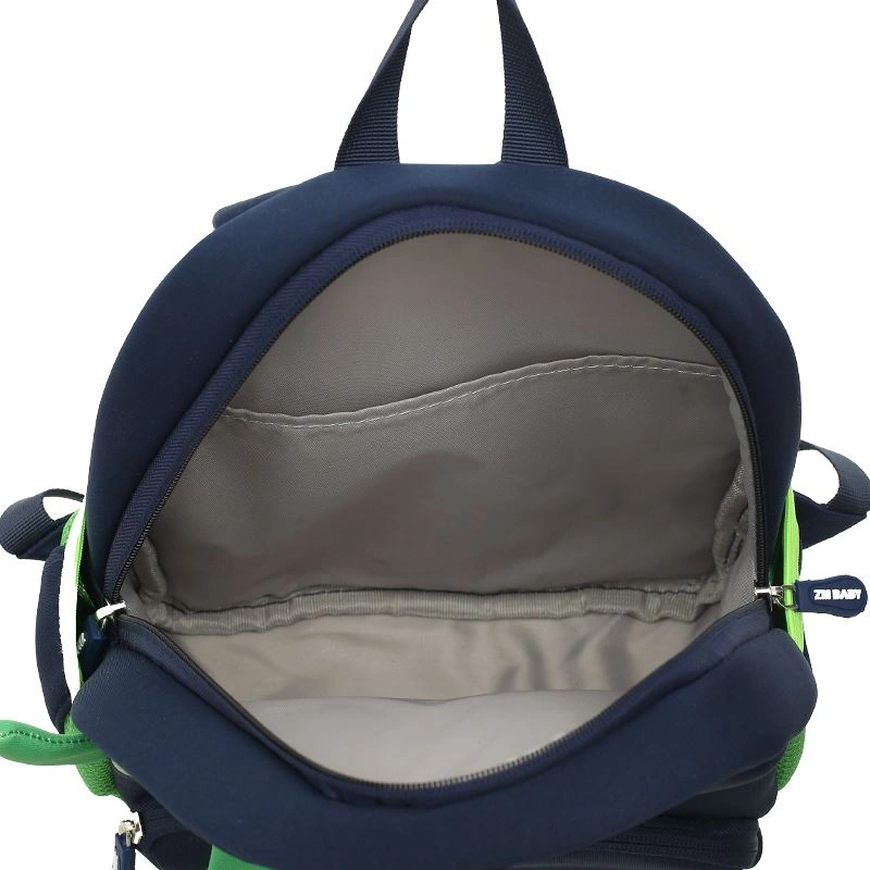 Balo cho bé mẫu giáo 3L khủng long 5811A xanh dương đậm 8