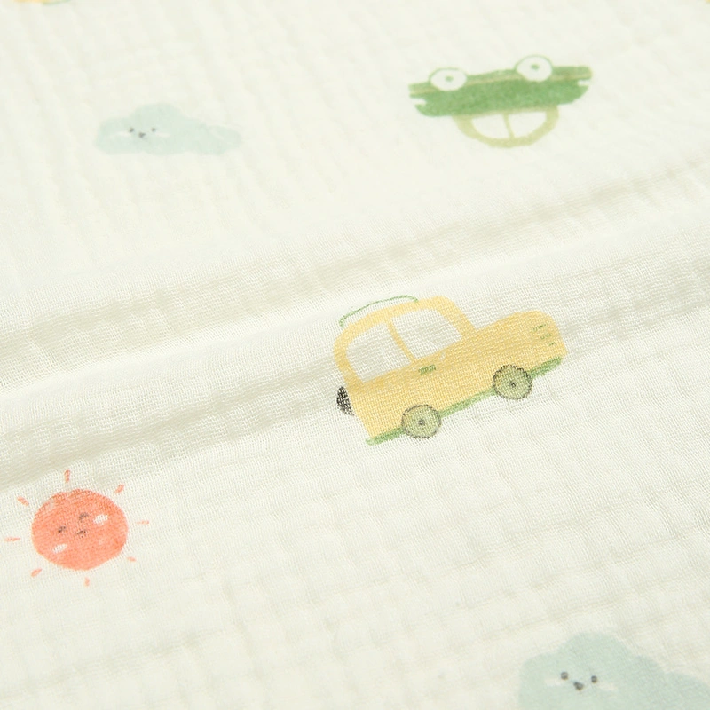 Set 5 cái khăn sữa muslin Bessla 2 lớp 20x20 cm - Rồng xanh 12