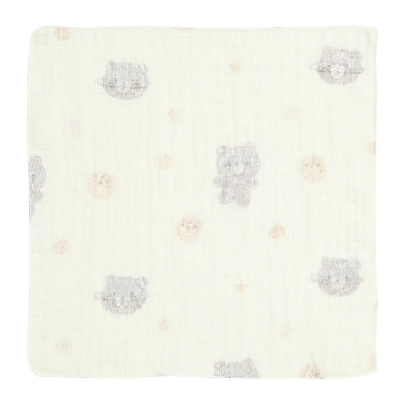 Set 5 cái khăn sữa muslin Bessla 2 lớp 20x20 cm - Rồng xanh 17