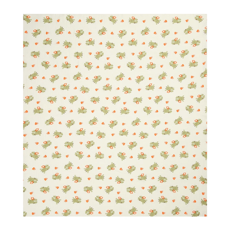 Khăn tắm muslin Bessla 2 lớp 90x100 cm - Gấu vũ trụ 21