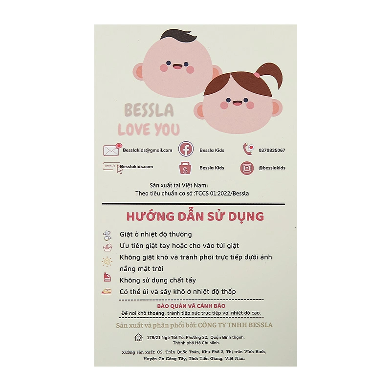 Khăn tắm muslin Bessla 2 lớp 90x100 cm - Gấu vũ trụ 28