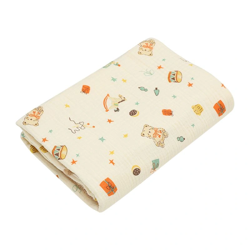 Khăn tắm cotton TOP KIDS 4 lớp 80x100 cm - Màu ngẫu nhiên 6