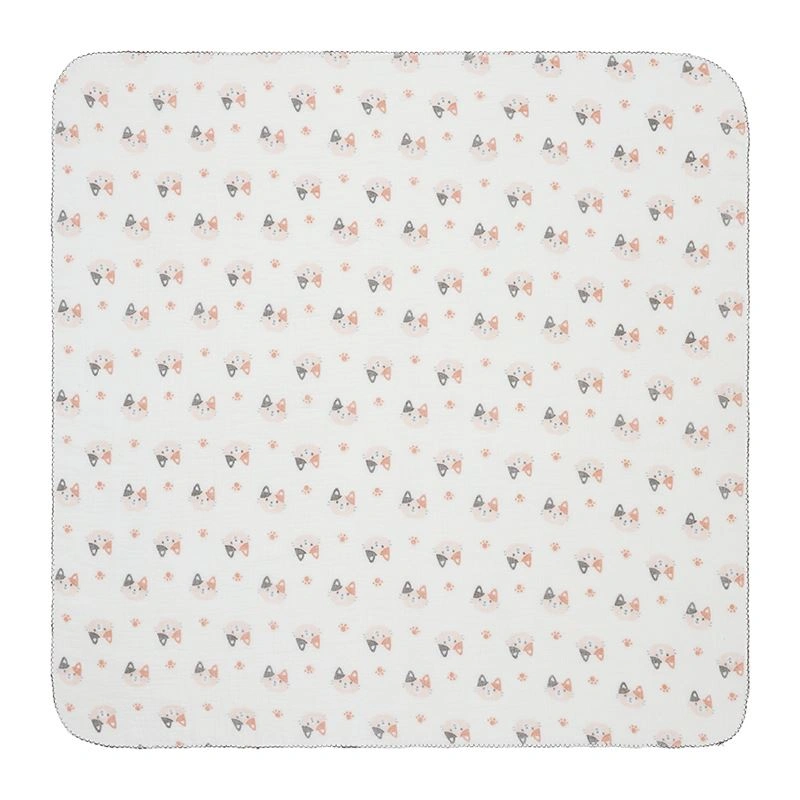 Khăn tắm cotton KACHOOBABY 2 lớp 100x100 cm - Màu ngẫu nhiên 4