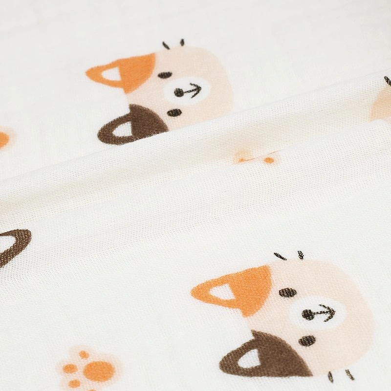 Khăn tắm cotton KACHOOBABY 2 lớp 100x100 cm - Màu ngẫu nhiên 5