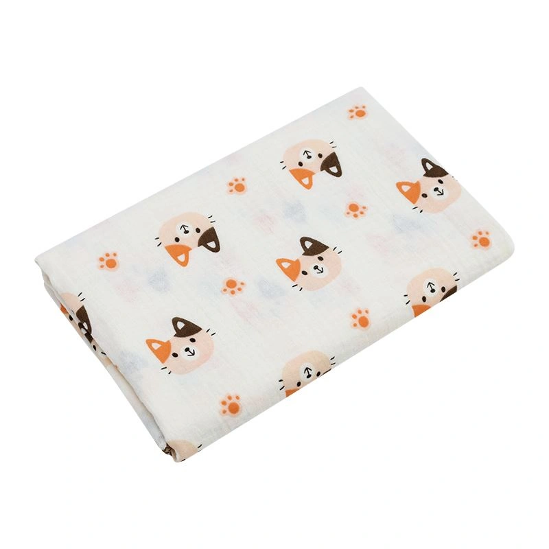 Khăn tắm cotton KACHOOBABY 2 lớp 100x100 cm - Màu ngẫu nhiên 7