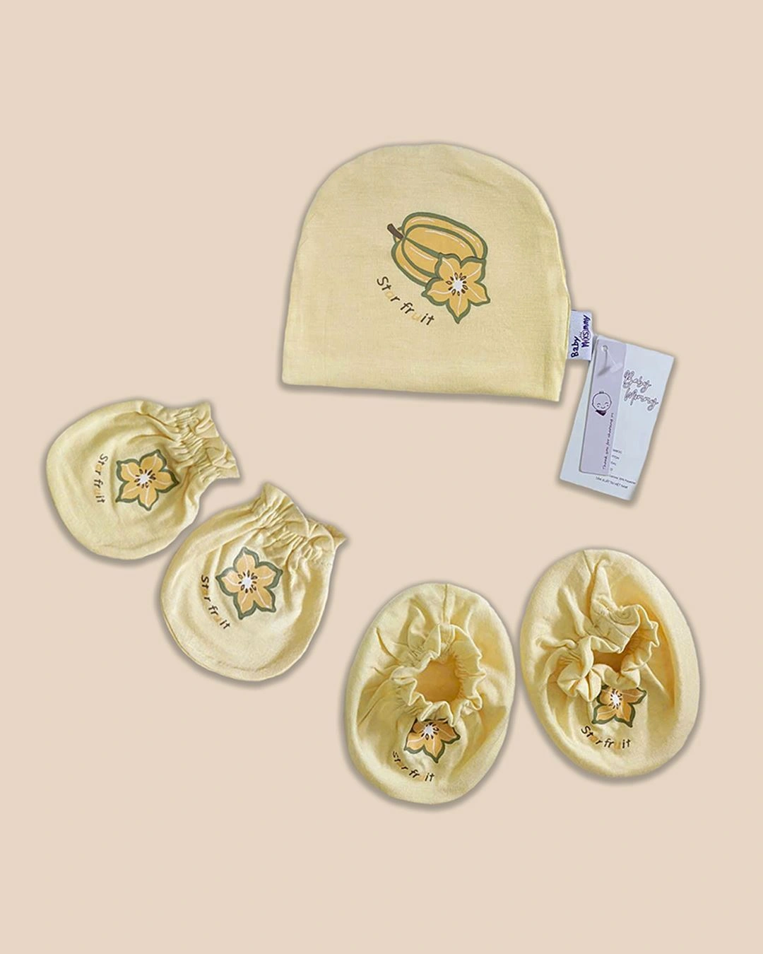 Set nón, bao tay bao chân BabyMommy in hình thú 0724 - Màu ngẫu nhiên (0 - 3 tháng) 8