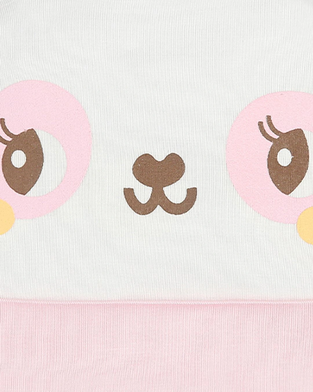 Set nón, bao tay bao chân tai thú BabyMommy màu hồng (0 - 3 tháng) 11