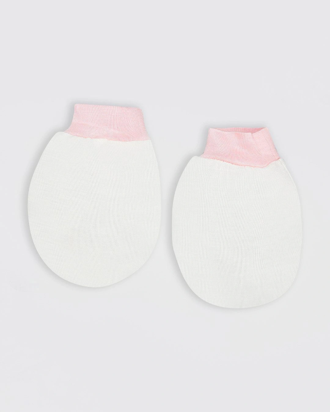 Set nón, bao tay bao chân tai thú BabyMommy màu hồng (0 - 3 tháng) 6