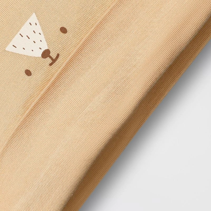 Nón sơ sinh mềm mịn La Pomme màu be đậm (0 - 3 tháng) 7