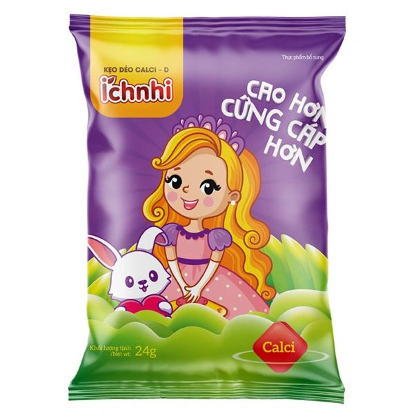 Kẹo dẻo Ích Nhi bổ sung canxi