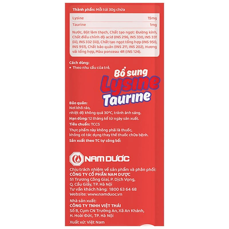 Thạch Ích Nhi hỗ trợ ăn ngon hương vải, 21 gói (từ 2 tuổi) 6