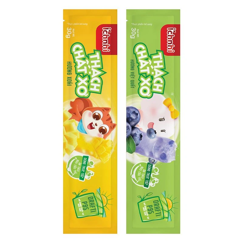 Thạch Ích Nhi bổ sung chất xơ hương trái cây, 21 gói (từ 2 tuổi) 4