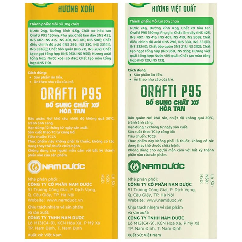 Thạch Ích Nhi bổ sung chất xơ hương trái cây, 21 gói (từ 2 tuổi) 6