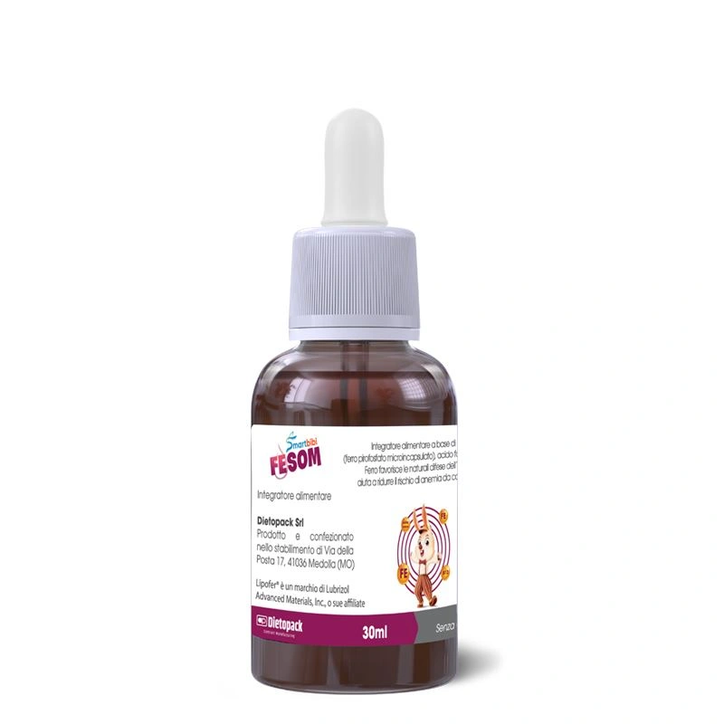 Smartbibi FESOM bổ sung sắt, hỗ trợ tạo hồng cầu hương trái cây, 30 ml dạng nhỏ giọt (từ 0 tháng) 5