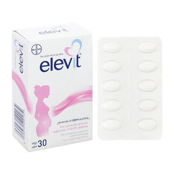 Elevit bổ sung vitamin và khoáng chất, 30 viên dạng viên 1